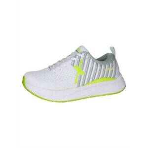 NEW XELERO women's steadfast running shoes in white/kiwi